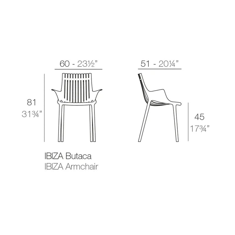 Ecru Matte Polypropylene Stacking Dining Chair Set