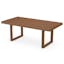 Modern Teak 78" Polywood Outdoor Dining Table