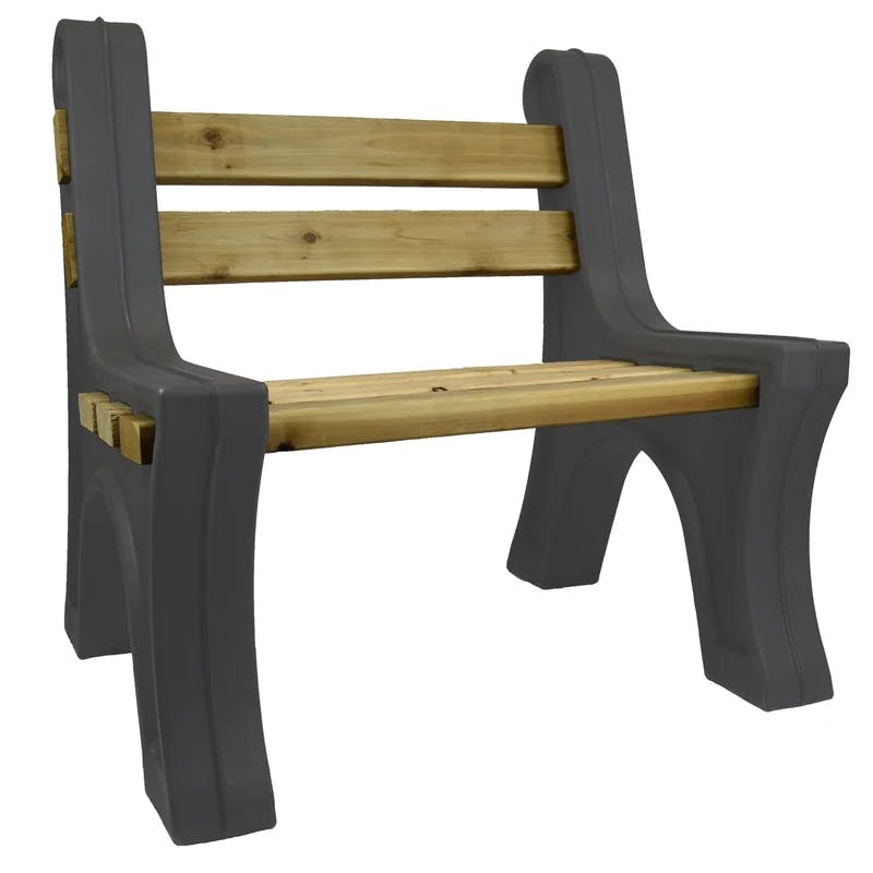 Graphite Color Customizable DIY Bench Kit for Indoor/Outdoor