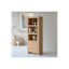 Tikamoon Solid Wood Eden Storage Bookcase with 3 Drawers - Brown