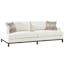 Barclay Butera Ocean Bronze 88'' Upholstered Sofa with Down Fill Cushions