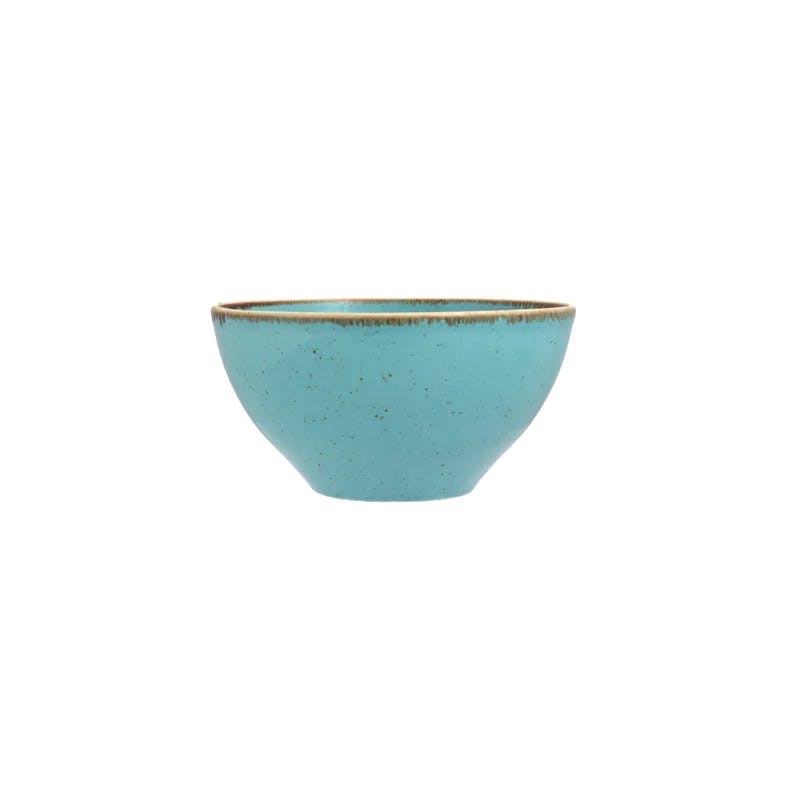 Seasons Wabi-Sabi Turquoise 3-Piece Porcelain Dinnerware Set