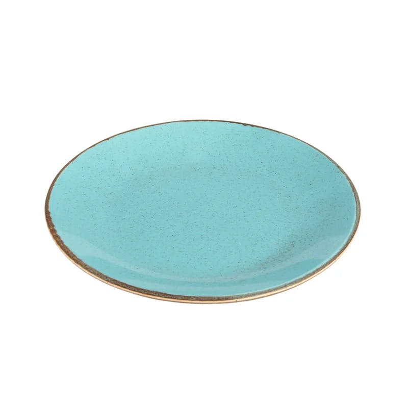 Seasons Wabi-Sabi Turquoise 3-Piece Porcelain Dinnerware Set