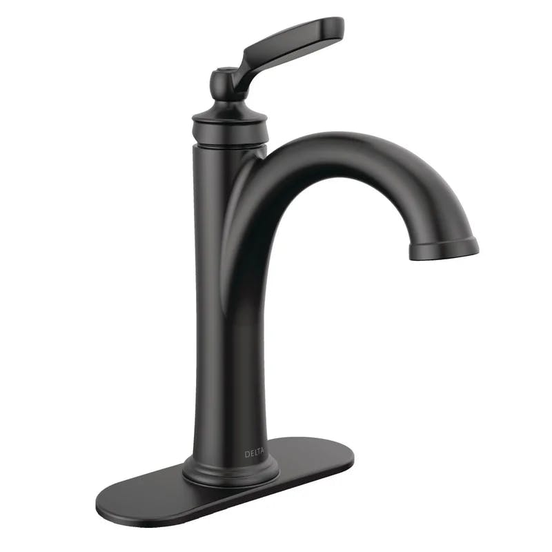 Modern Contemporary 10" Single Hole Stainless Steel Bathroom Faucet