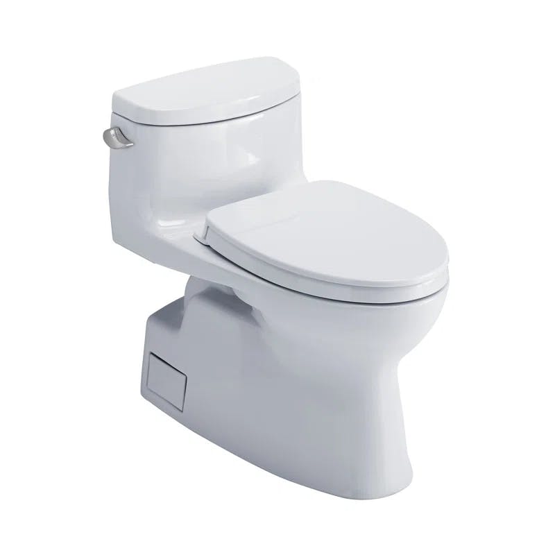 Eco-Friendly High-Efficiency Bone One-Piece Elongated Toilet