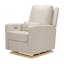 Sigi Sustainable Beach Wood Recliner with USB and Glide Feature