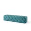 Amour Sea Blue 48" Tufted Velvet Entryway Bench