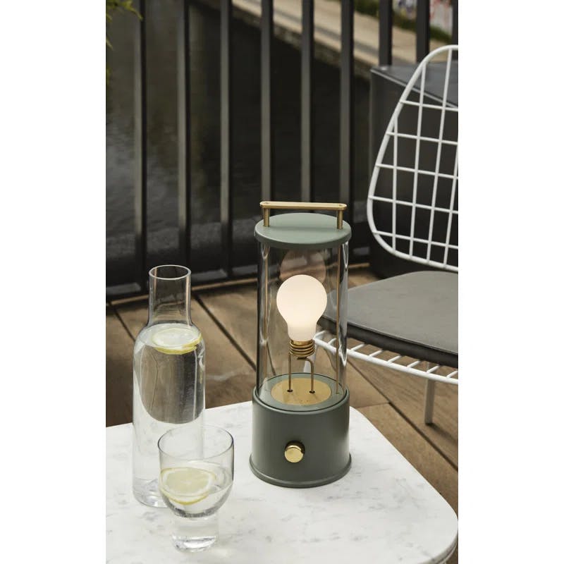 The Muse Cordless Pleasure Garden Green Outdoor Table Lamp
