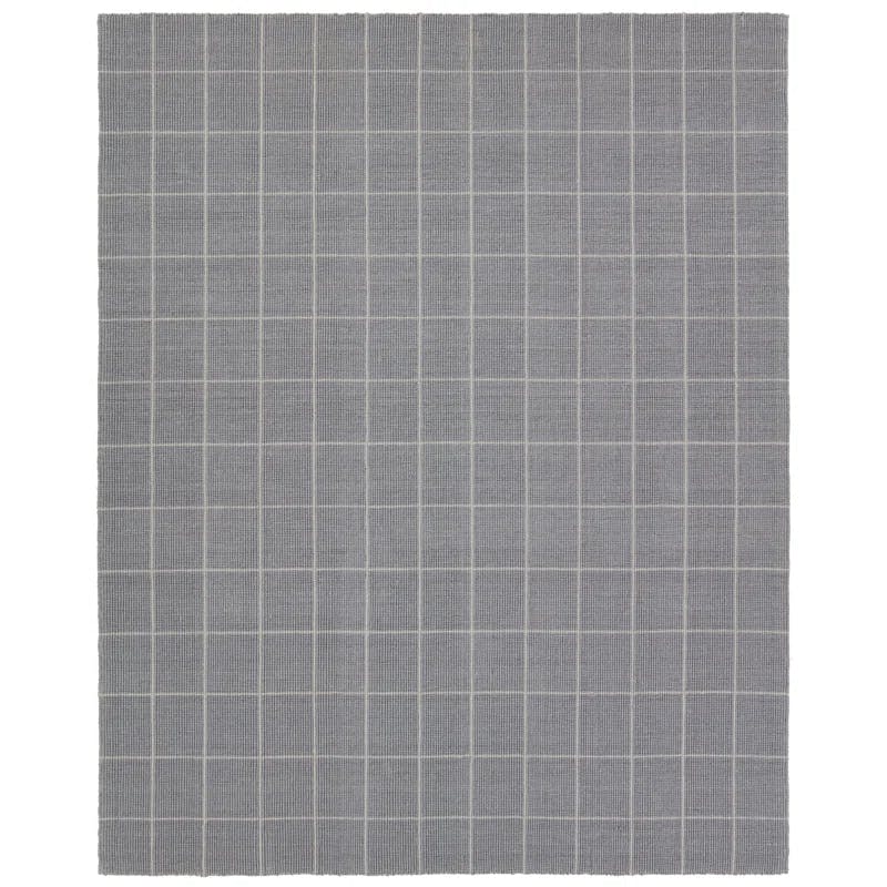 Barclay Butera Oxford Handwoven Stain-Resistant Wool-Cotton Blend Rug 9' x 12' in Gray