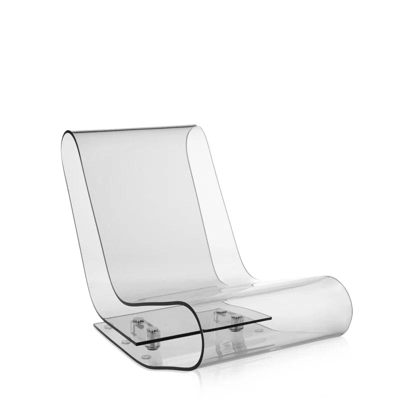 Maarten Van Severen Crystal Blue LCP Chaise Lounge Chair