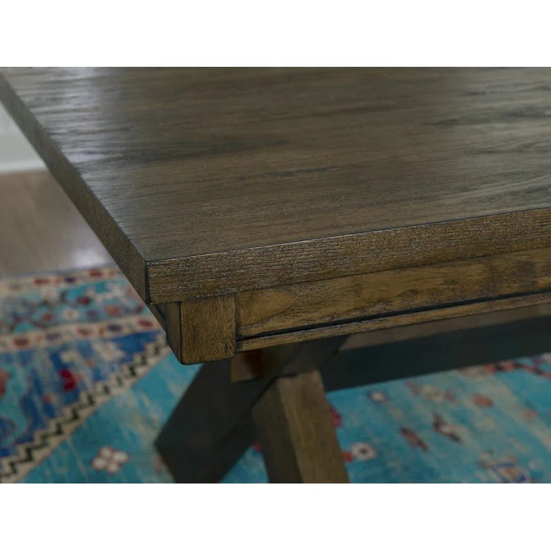Rustic Farmhouse 70" Reclaimed Wood Dining Table