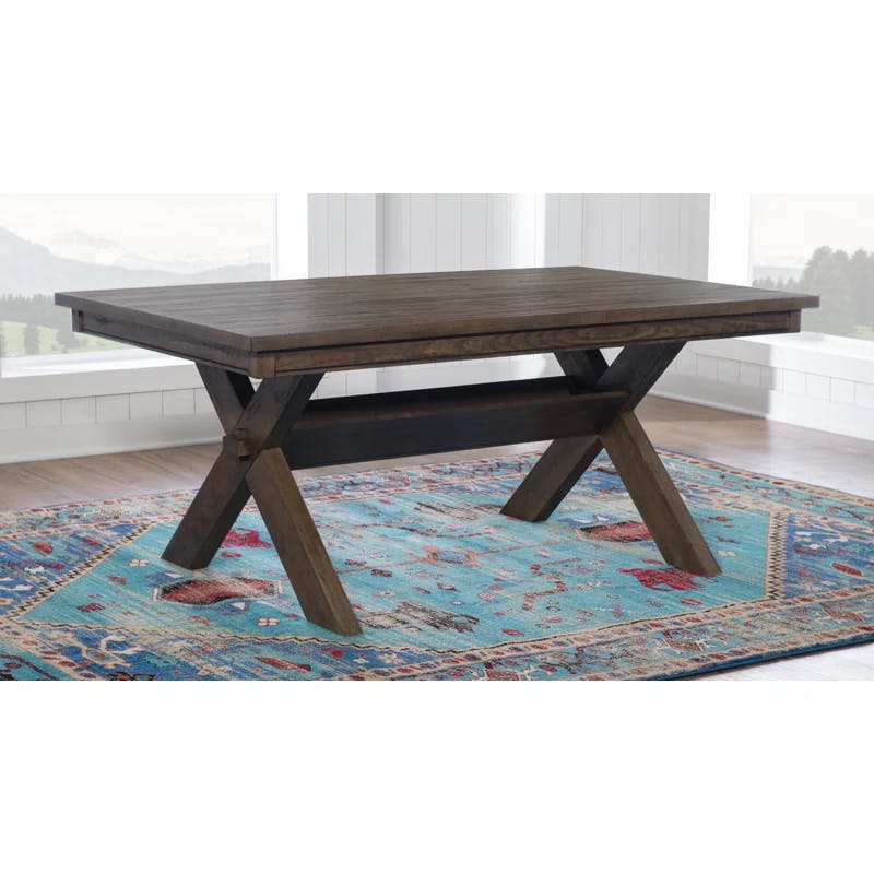 Rustic Farmhouse 70" Reclaimed Wood Dining Table
