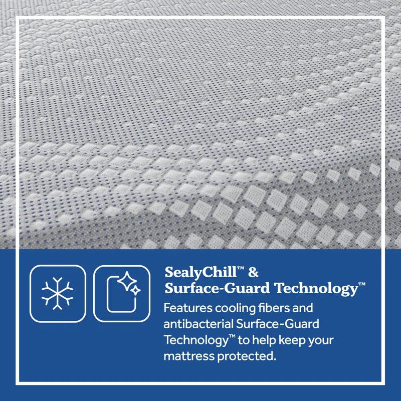 Sealy Lacey Full 13" Firm Hybrid Gel Memory Foam Mattress