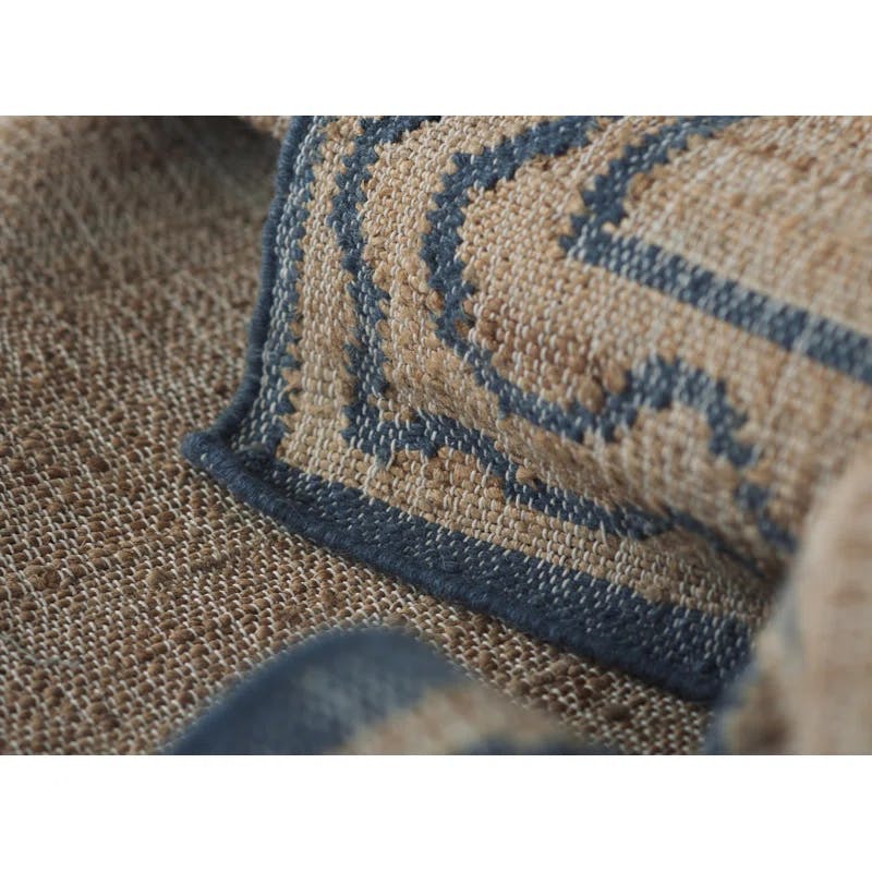 Hand-Woven Orchard Slate Wool Blend 2' x 3' Area Rug