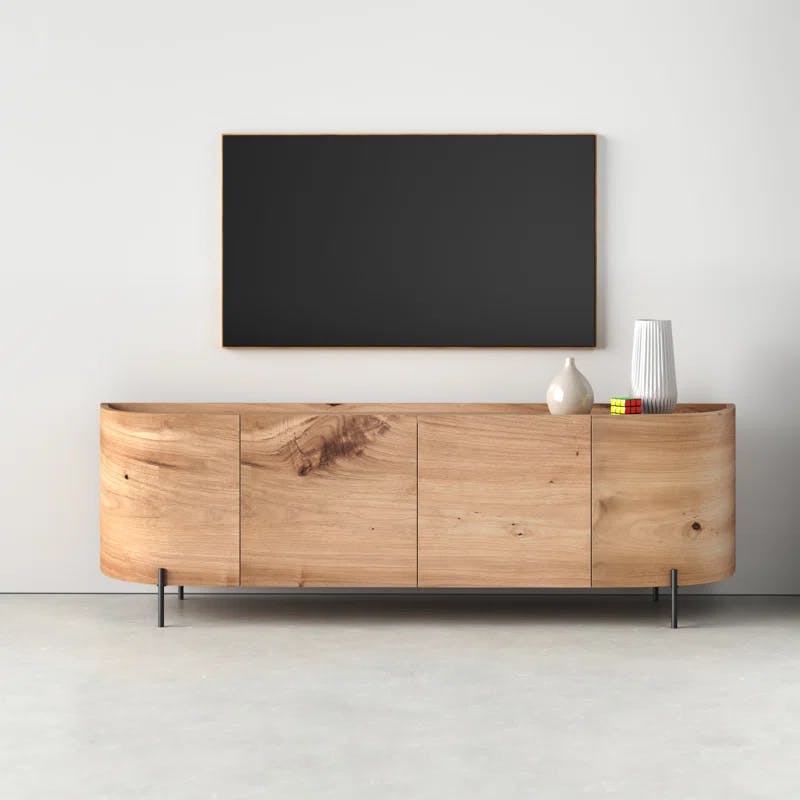 Lunas Gold Guanacaste 77'' Media Console with Cabinet