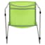 Contemporary 661 lb. Capacity Green Metal Stack Chair with Air-Vent Back
