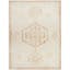 Ivory Synthetic 9'2" x 12' Vintage-Inspired Area Rug