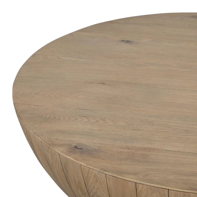Orseline Round Half-Circle Wood Coffee Table