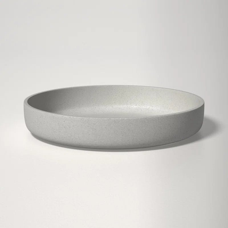 Lunar Elegance 15.75'' Round Decorative Metal Plate