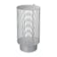 Olea 18.9'' Silver Metallic Stainless Steel Outdoor Lantern