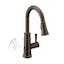 Classic Bronze 15'' High-Arc Pulldown Kitchen Faucet with MotionSense