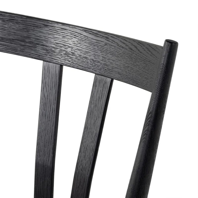 Belfast Traditional Black Oak Windsor Side Chair