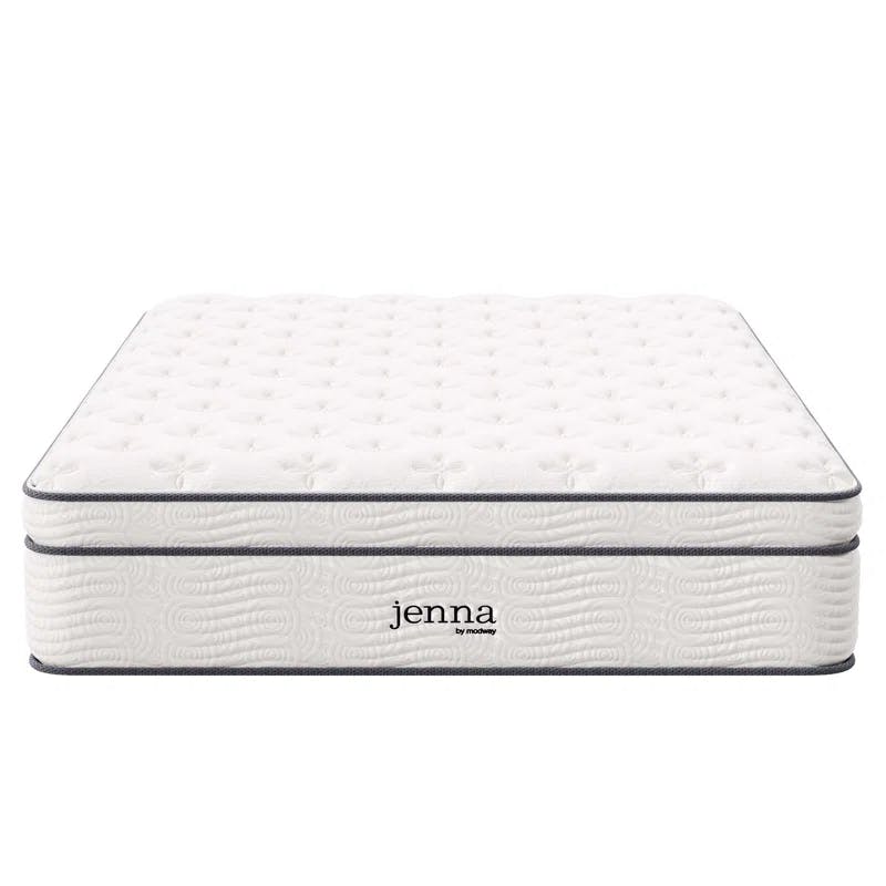 Jenna 14'' Plush Queen Innerspring Mattress with Quilted Top