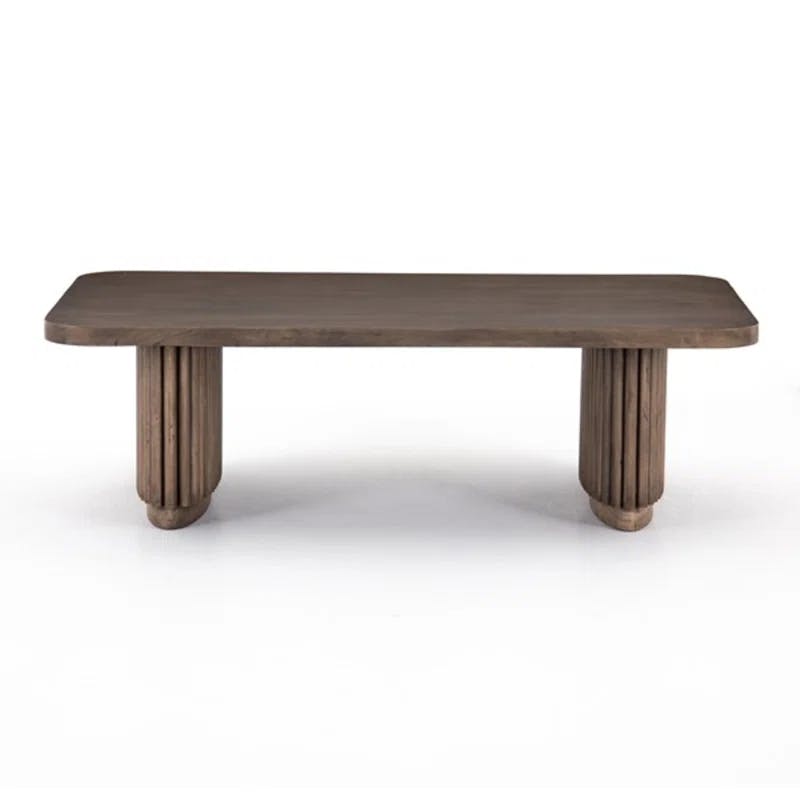 Jaipur Majesty Reclaimed Ashen Brown Wood Coffee Table