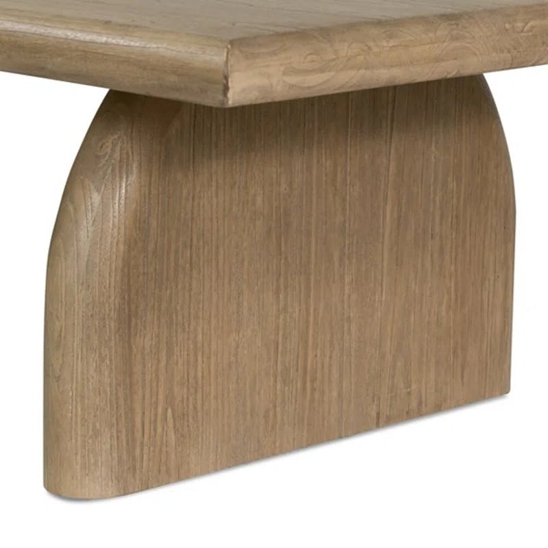 Sorrento Rectangular 54'' Brown Solid Oak Coffee Table