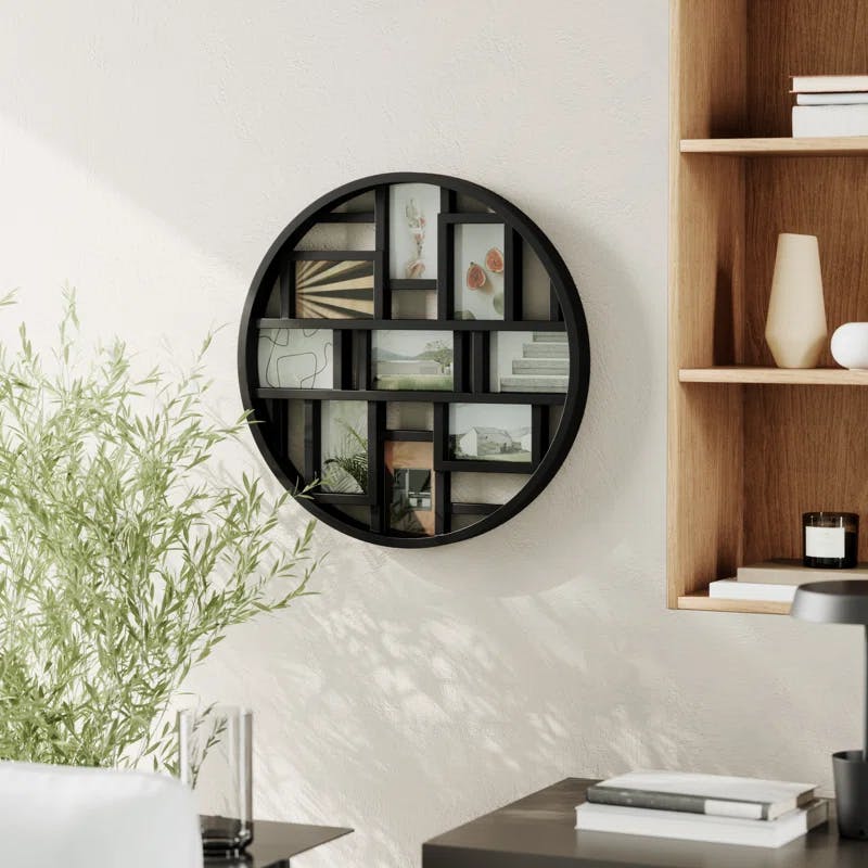 Classic Black 9-Opening Collage Wall Frame 23" Display