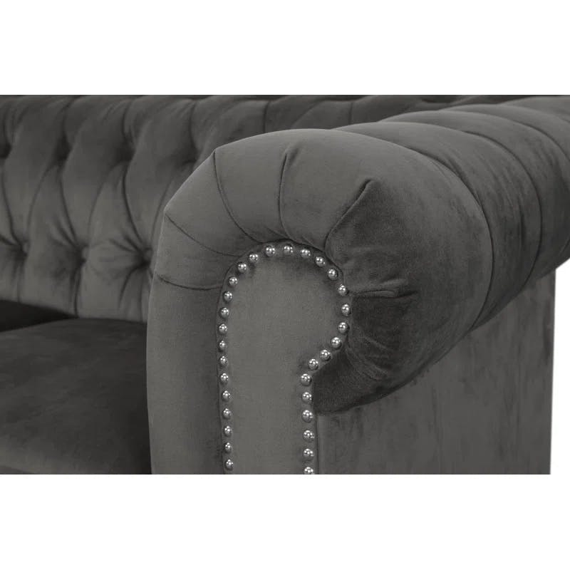 Ophelie Upholstered Chesterfield Chair