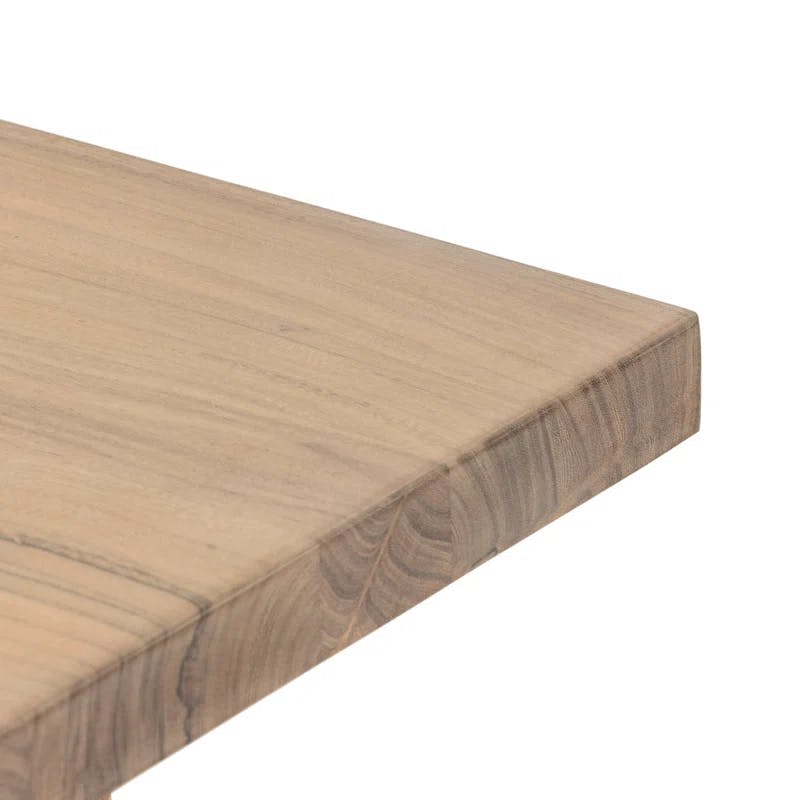 Ridley Natural Acacia Wood 61" Modern Console Table
