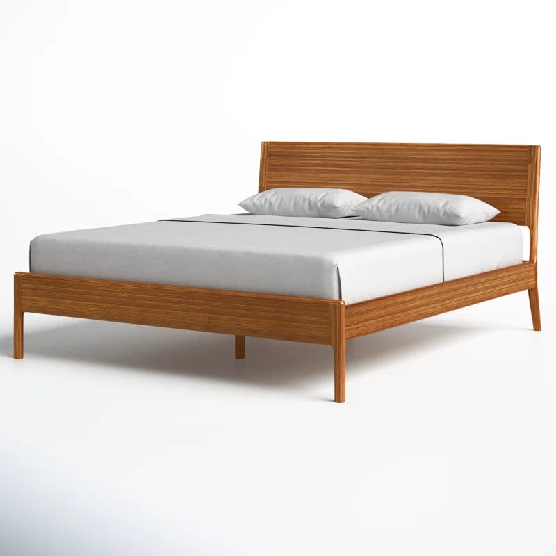 Ventura Amber King Platform Bed with Eco-Friendly Bamboo Frame