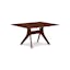 Audrey Cognac Cherry Solid Wood 60" Dining Table
