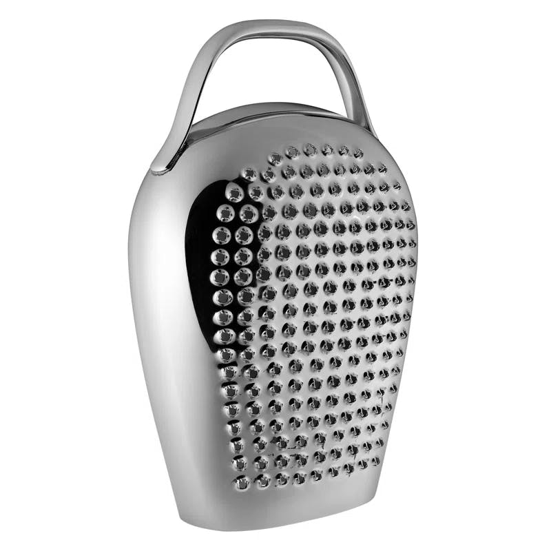 Alessi 'Cheese Please' 18/10 Stainless Steel Cowbell Cheese Grater