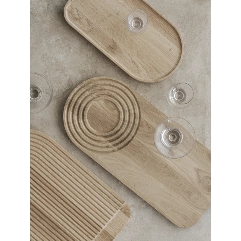 Studio Meiid Zen Oak Rectangular Reversible Cutting Board