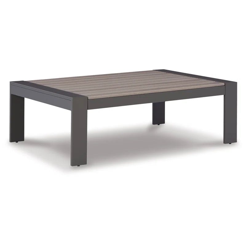 Tropicava Transitional Beige Rectangular Outdoor Coffee Table