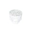 Sleek White Terrazzo Round End Table for Indoor/Outdoor