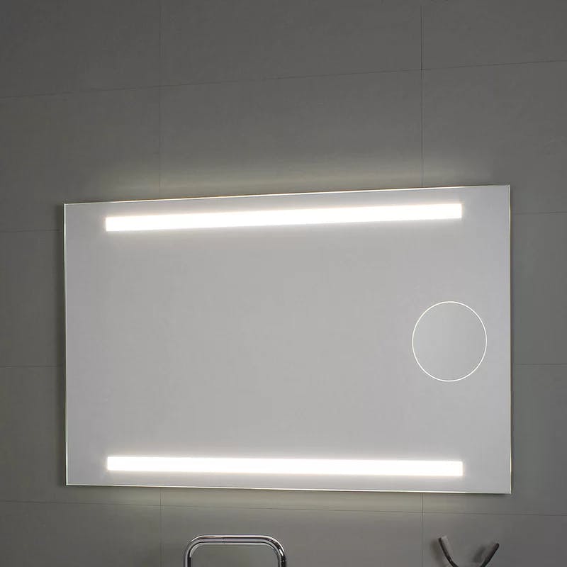 Okkio 31.5'' x 39.4'' Rectangular LED Lighted Bathroom Vanity Mirror