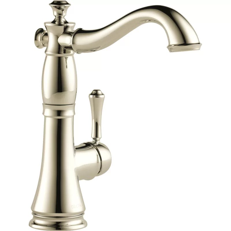 Classic 8 3/4" Stainless Steel Bar Faucet with Pull-out Spray in Nickel