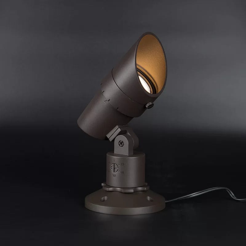 Adjustable Beam Bronze LED Landscape Spotlight