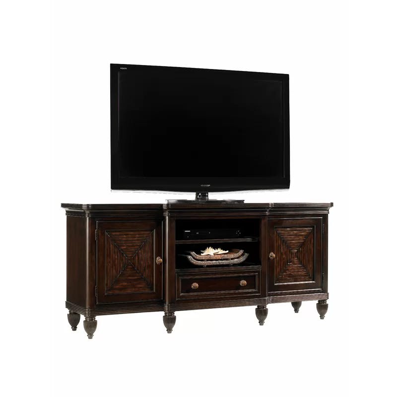 Royal Kahala 70'' Brown Traditional Media Console with Cabinet