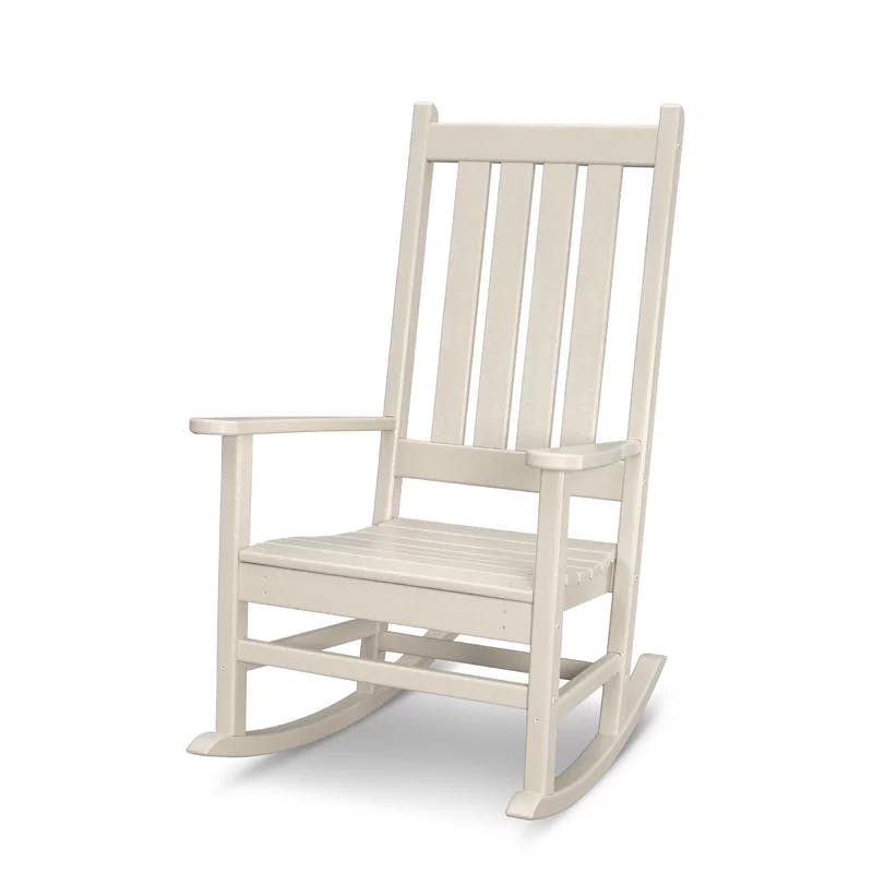 Vineyard Sand Shaker-Style All-Weather Porch Rocking Chair