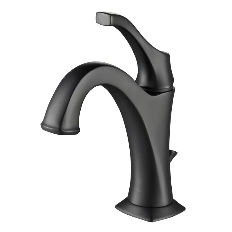 Elegant Stainless Steel Single Hole Traditional Bathroom Faucet
