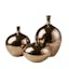 Ansen Metallic Bronze Ceramic Table Vase Trio