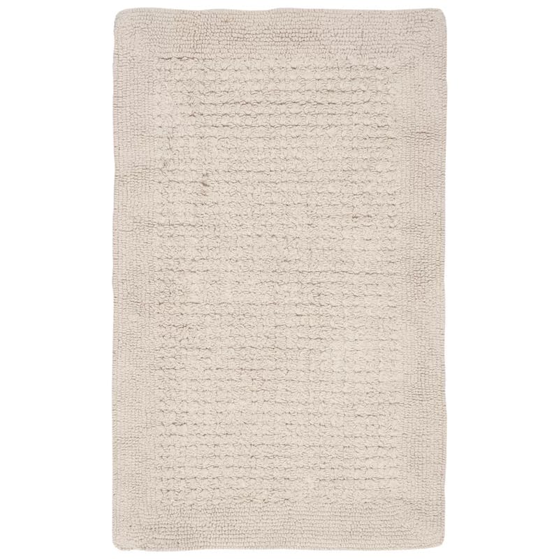 Soothing Spa Cotton Tufted Bath Mat Set, Natural, 34"x21"