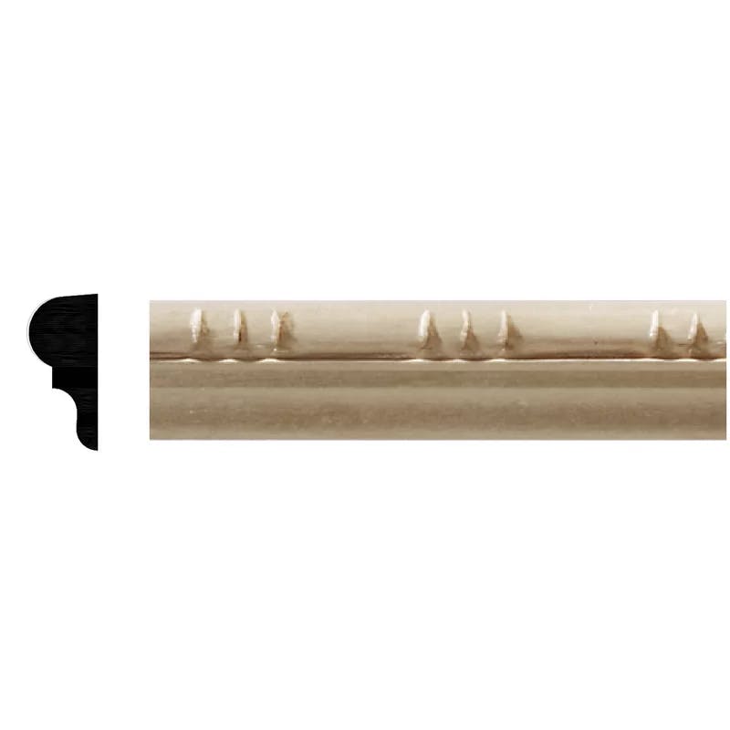 Unfinished Bead Trim Wood Casing Moulding 96'' Full Stick