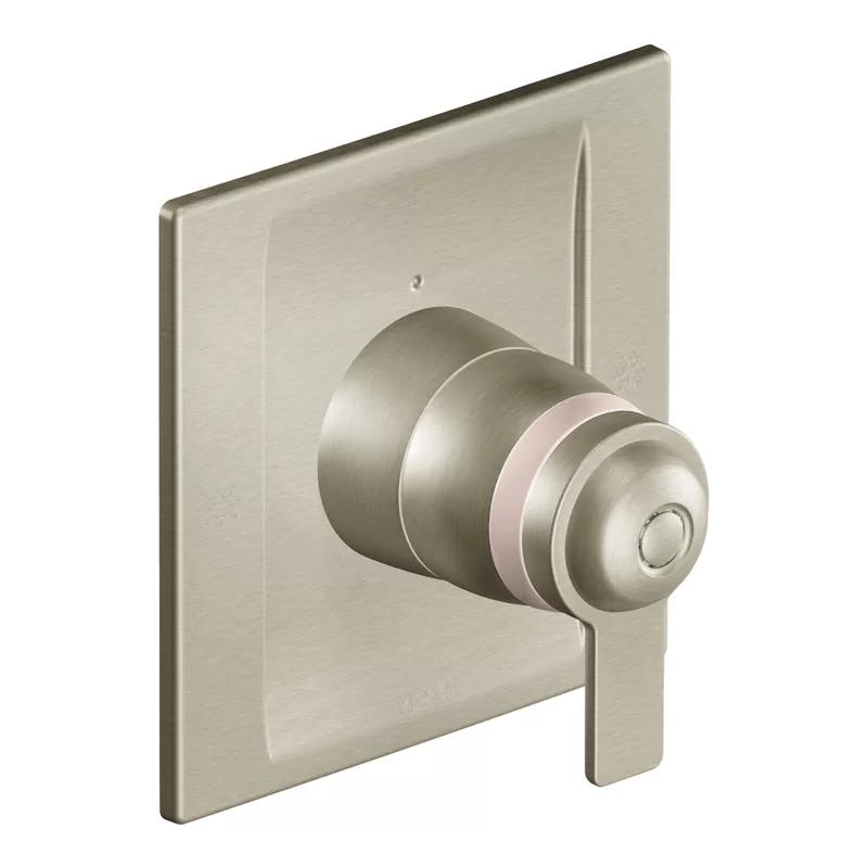 Urban Classic Polished Nickel Wall-Mounted Faucet Trim with Lever
