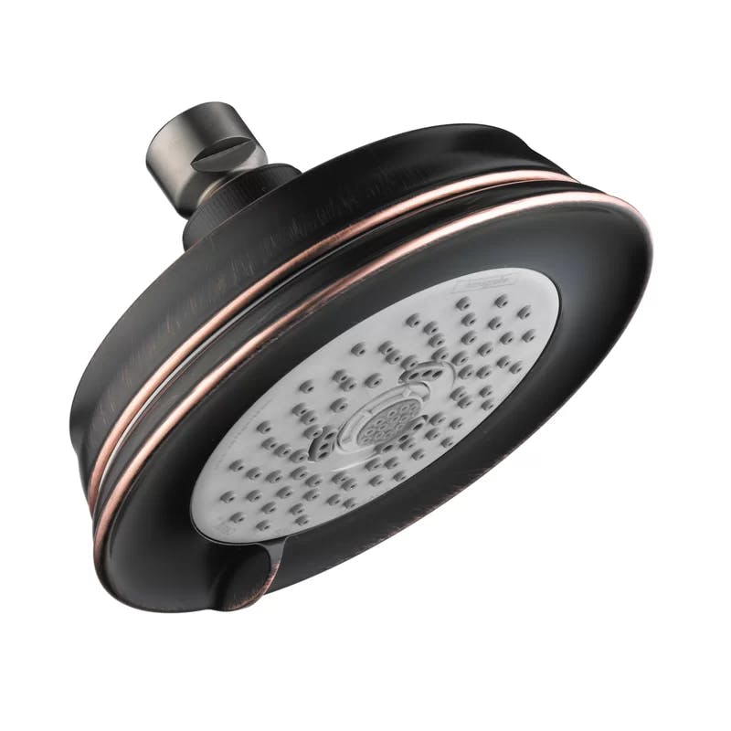 Croma Classic 5'' Rubbed Bronze 3-Spray Wall Mounted Shower Head