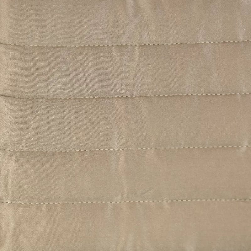 Elegant Mystery Queen Cotton & Silk Quilt Coverlet
